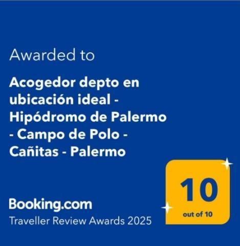 Acogedor Depto En Ubicacion Ideal - Hipodromo De Palermo - Campo De Polo - Canitas - Palermo Appartement *